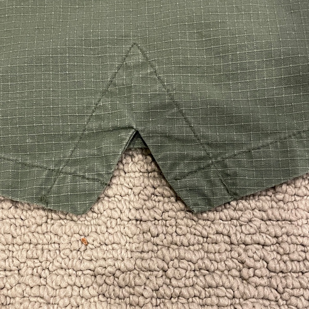 OshKosh B'gosh unisex Green Hooded coat with patterned inside - Picture 7 of 7